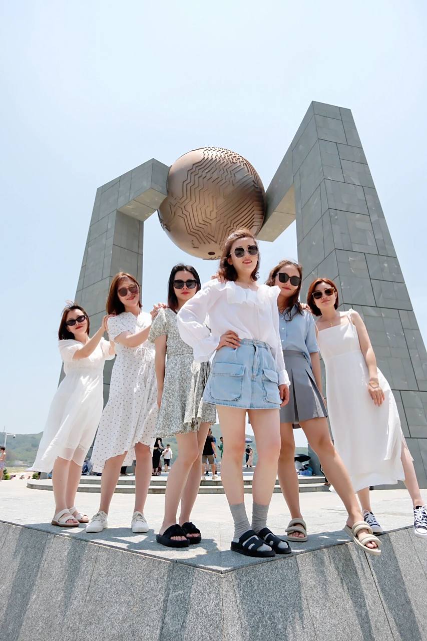 6人集体照拍摄模版来啦|来旅游怎么拍