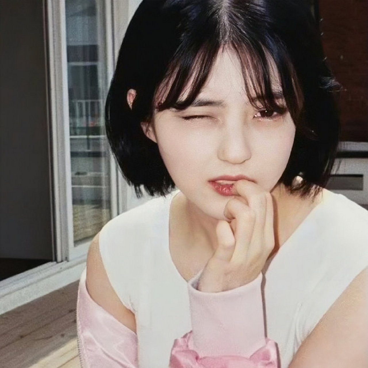 韩素希旧照 | 任何造型都能完美消化的一张脸