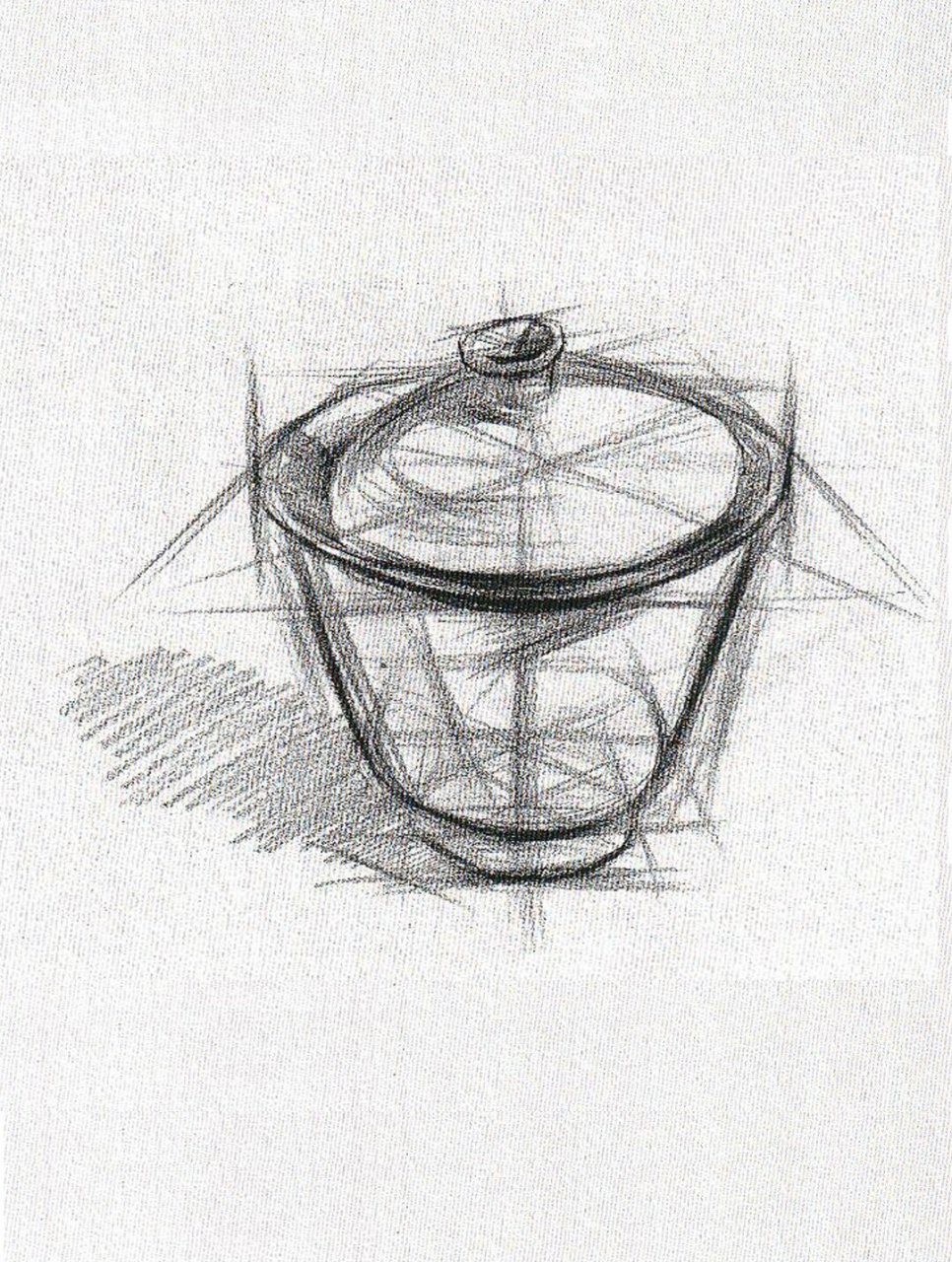 素描静物丨单个结构素描 96关注我,每天都有绘画干货分享 96本