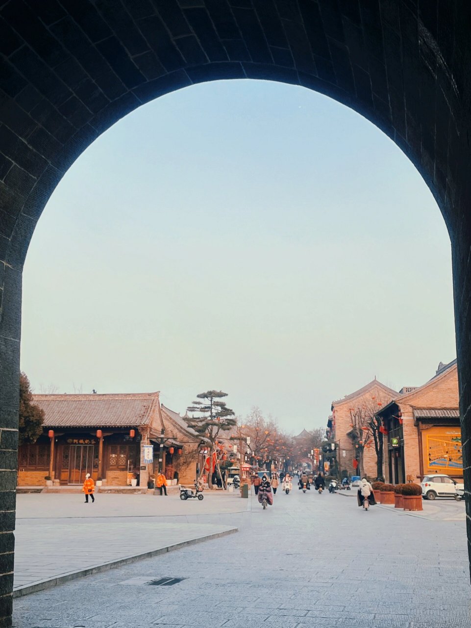 99浚县古城以文治阁为中心,城内古城墙,县衙,文庙等古建筑保存