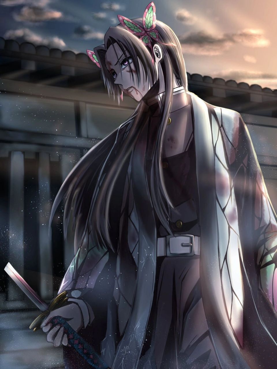 『 鬼灭之刃·花柱·蝴蝶香奈惠 』  	 好飒的姐姐