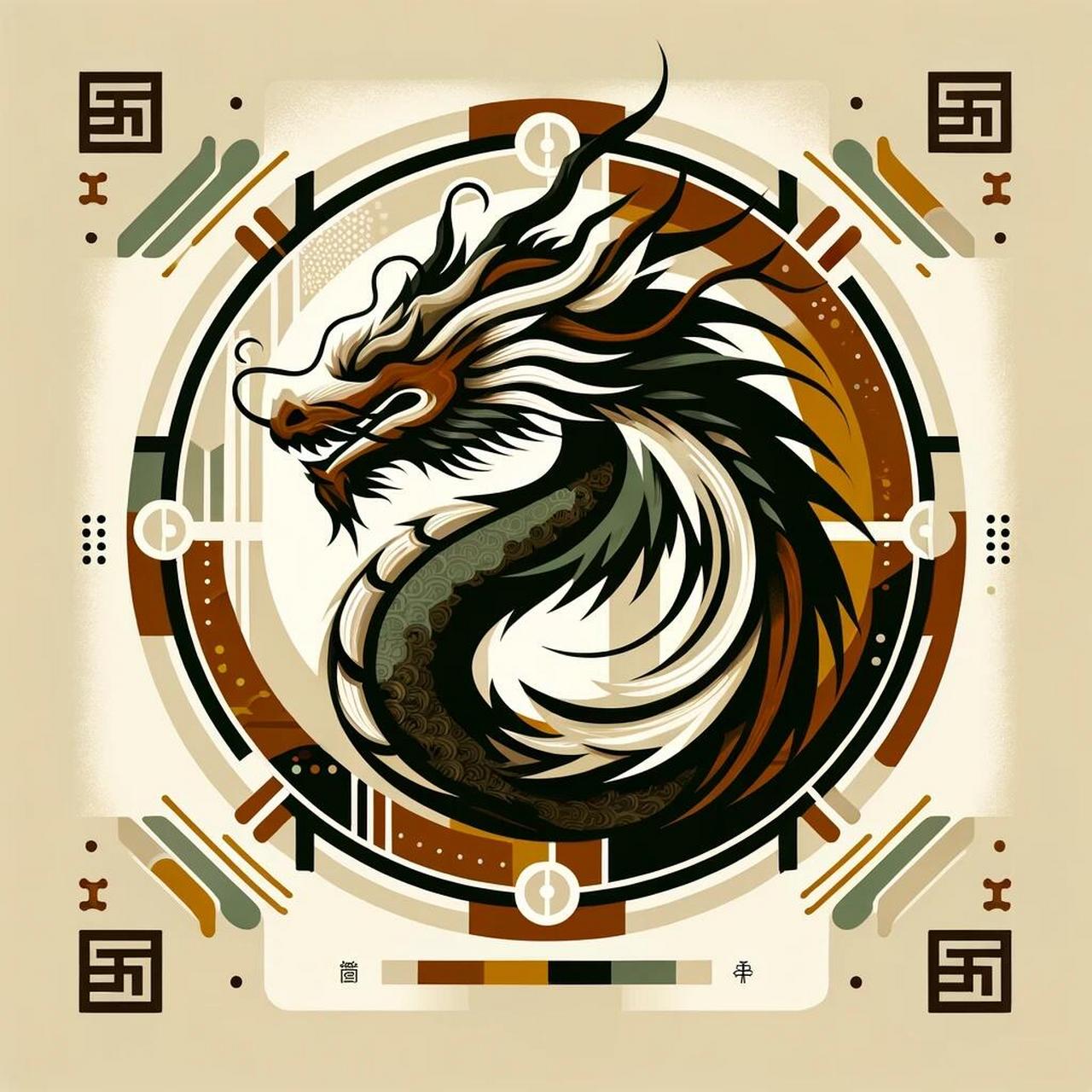 龙年专属易经头像 如果你喜欢这类《易经》龙年的专属头像,关注我