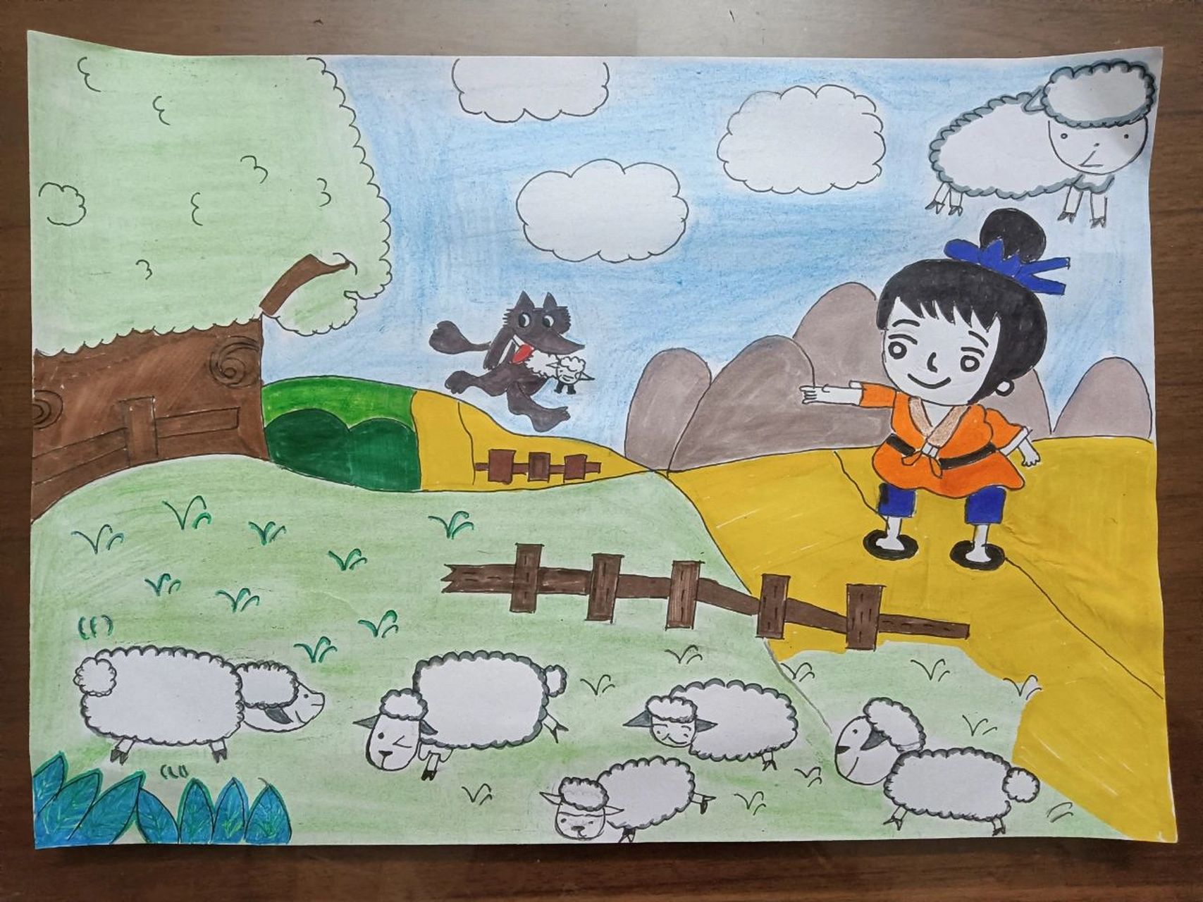 寓言故事手抄报…和绘画 寓言故事手抄报…和绘画