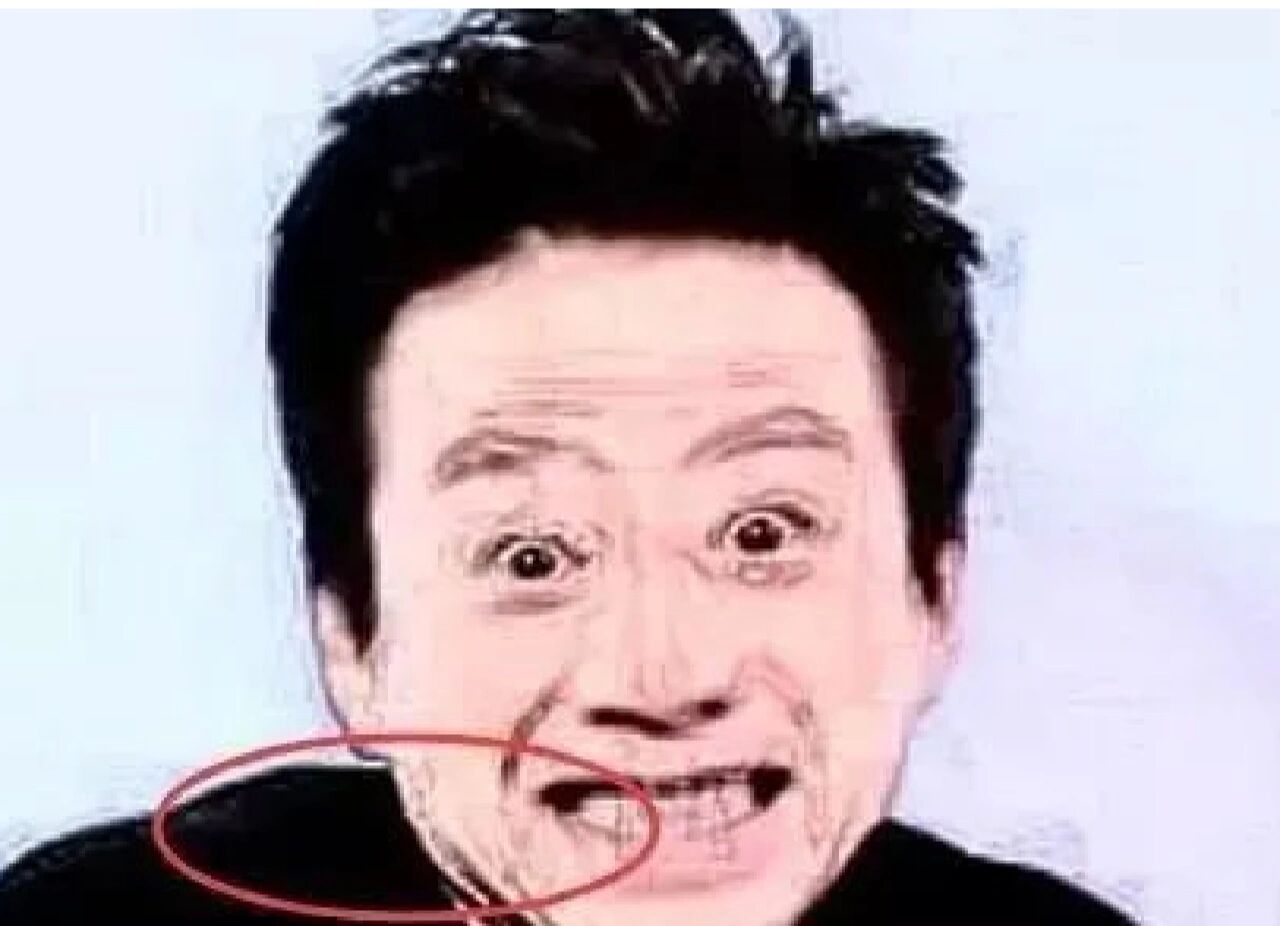 腮骨横向外凸的,向脸的两边凸出的腮骨面相,是最具暴力的面相男,并且