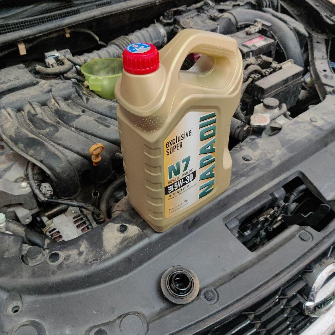 日产轩逸更换美国纳帕机油