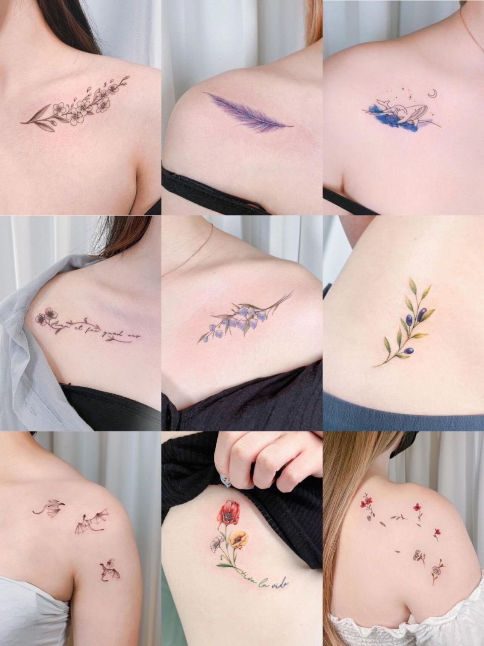 女生适合哪种纹身图片