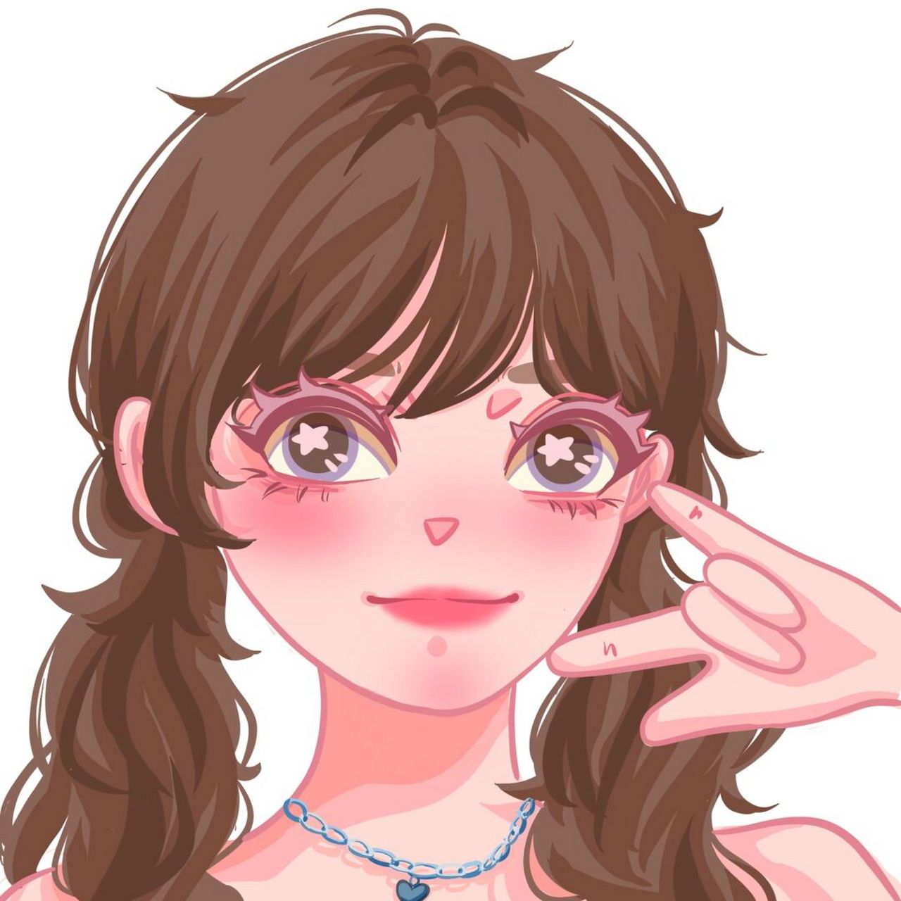 卡通人物96全过程分享 | 带笔刷 [害羞]设备:ipadpro202177apple