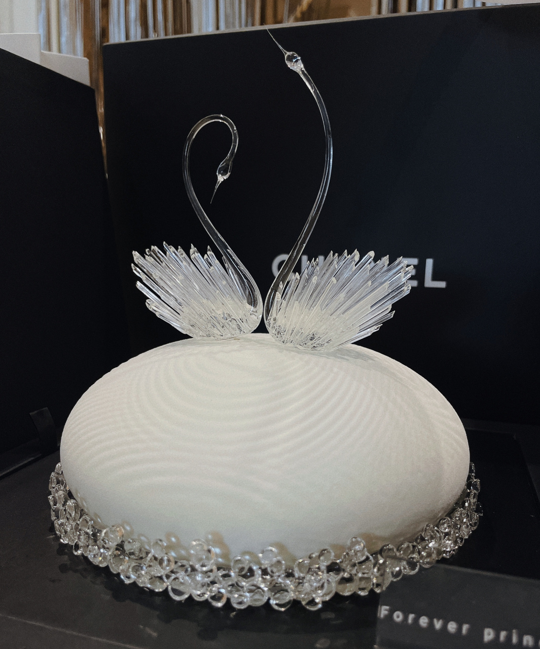 🦢黑天鹅蛋糕—冰雪之梦 升级后的黑天鹅蛋糕真的好美 ! 选了冰雪之