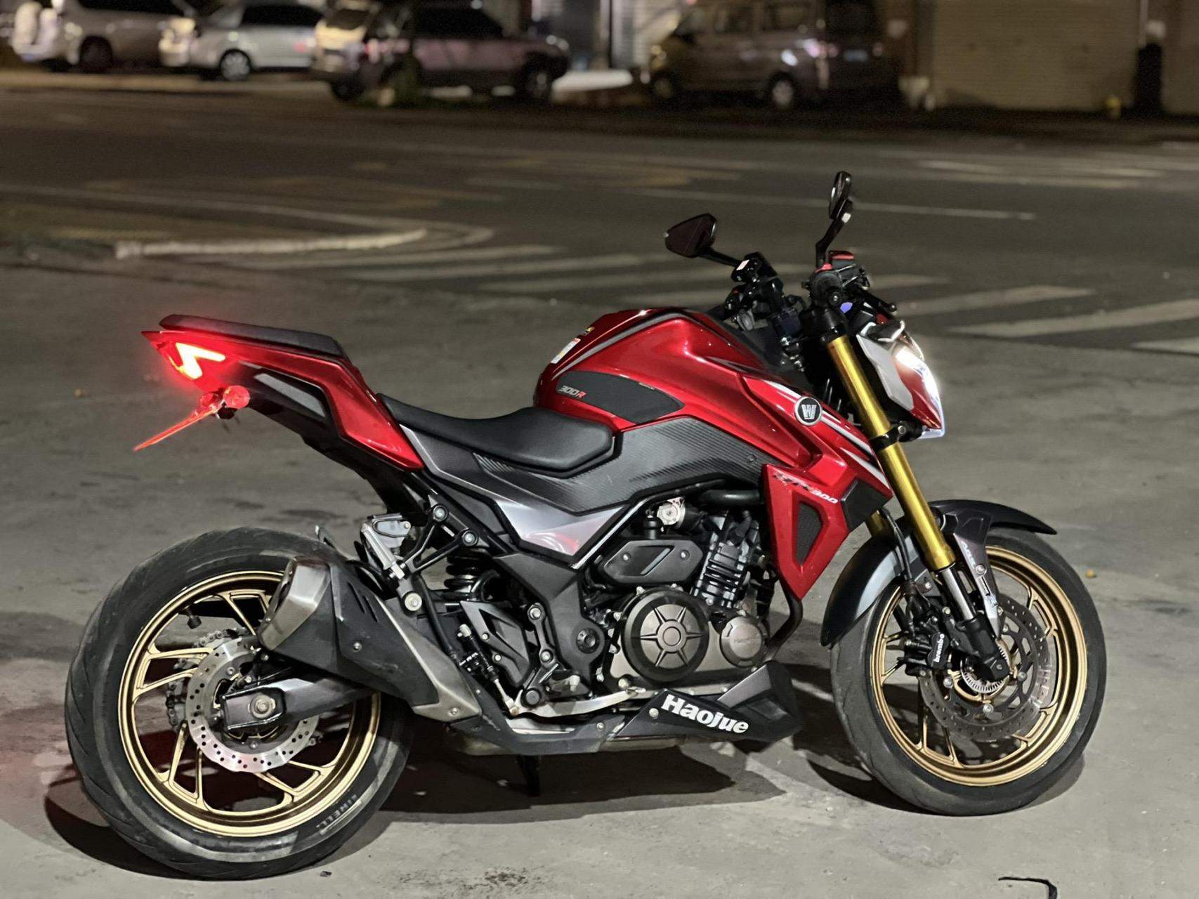 豪爵dr300dr300改装