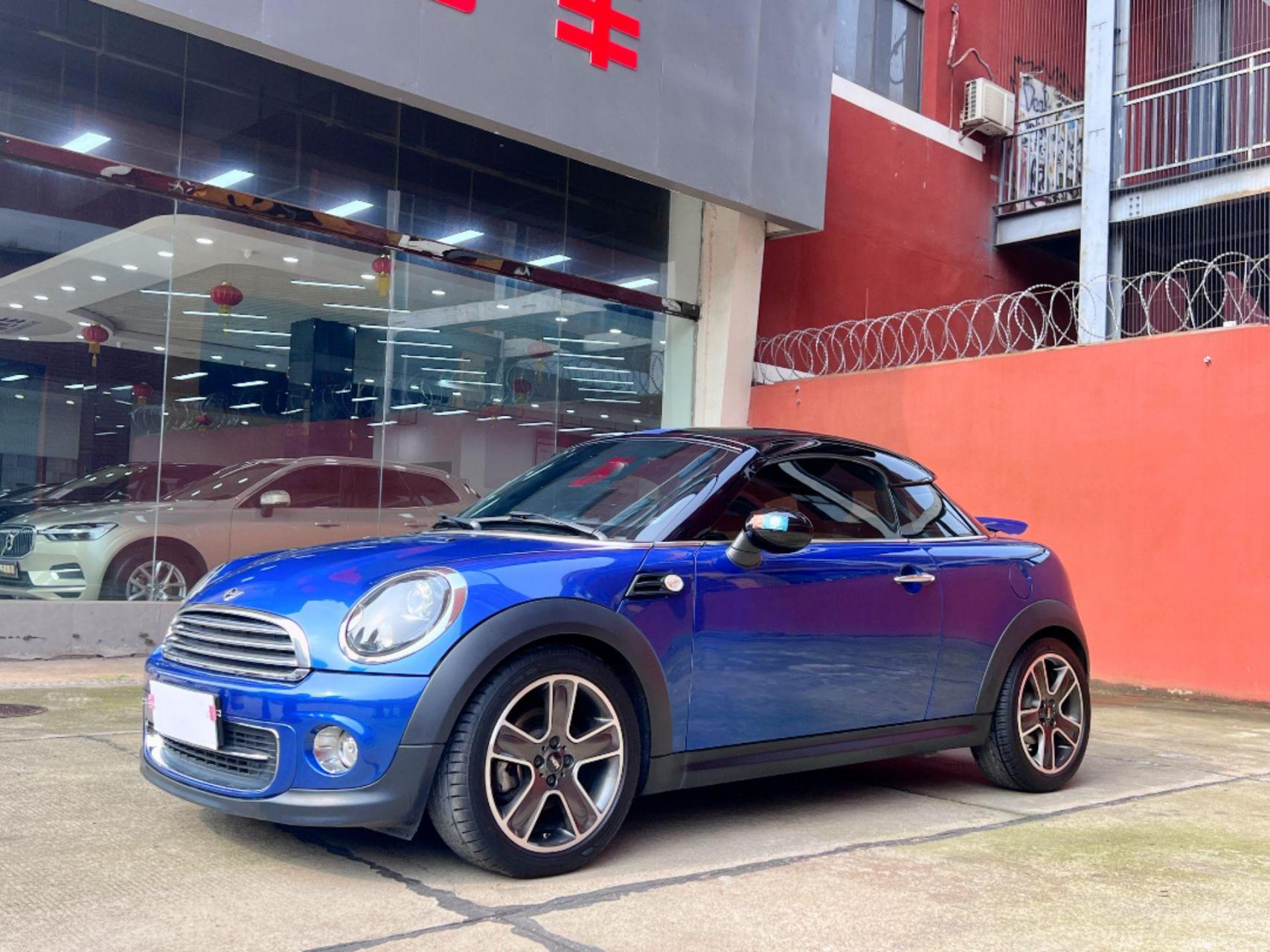 车型:mini cooper 代号r58 上牌:2013年3月 排量:1.