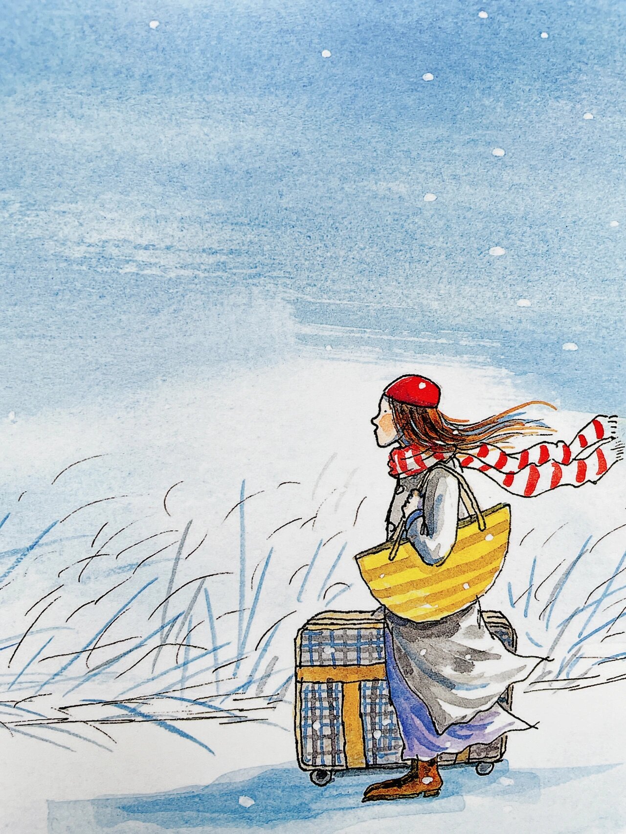 《向左走向右走》里超适合做壁纸的漫画 截取几张非常适合做壁纸的