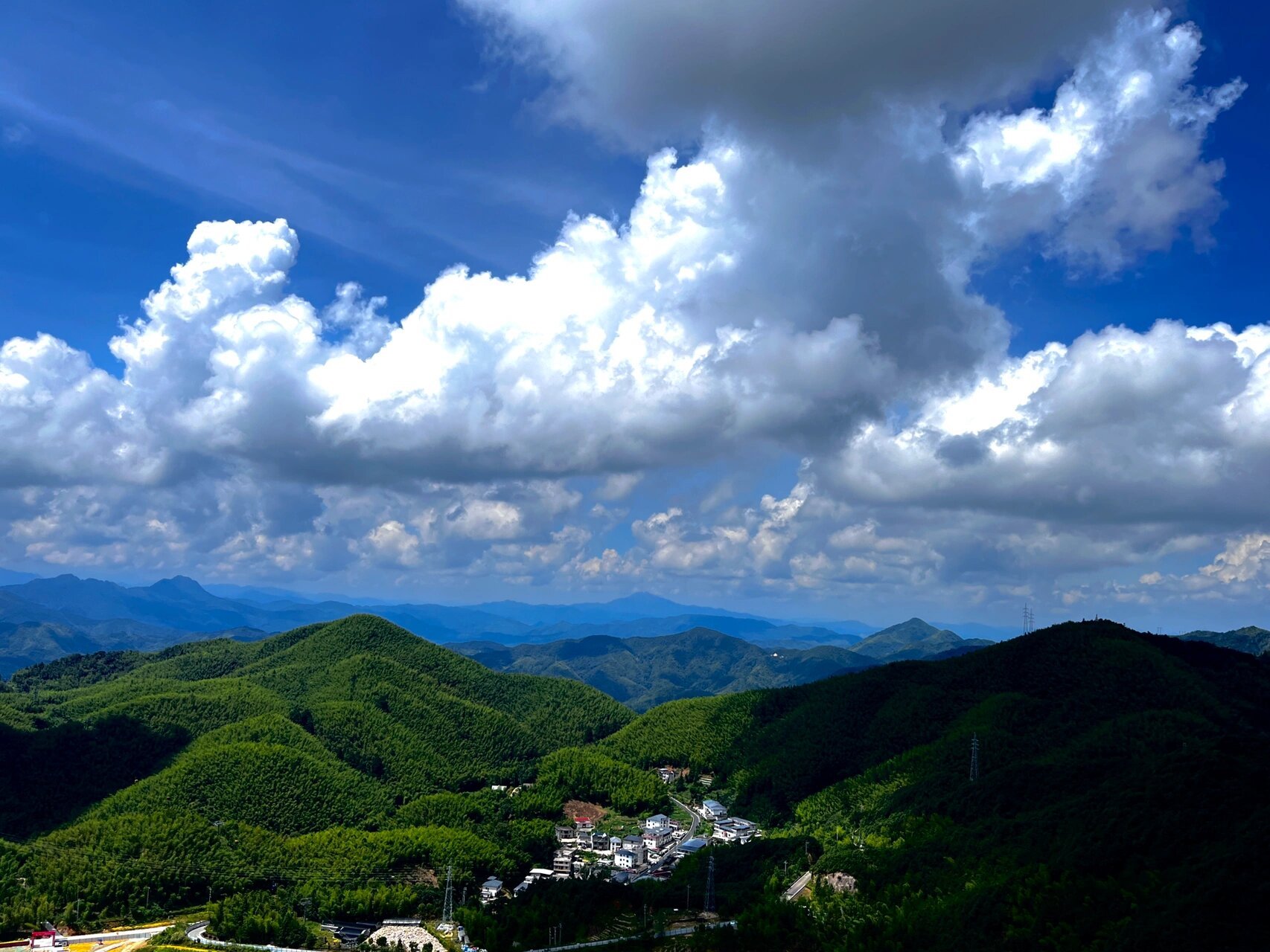 上杭梅花山景区天气图片