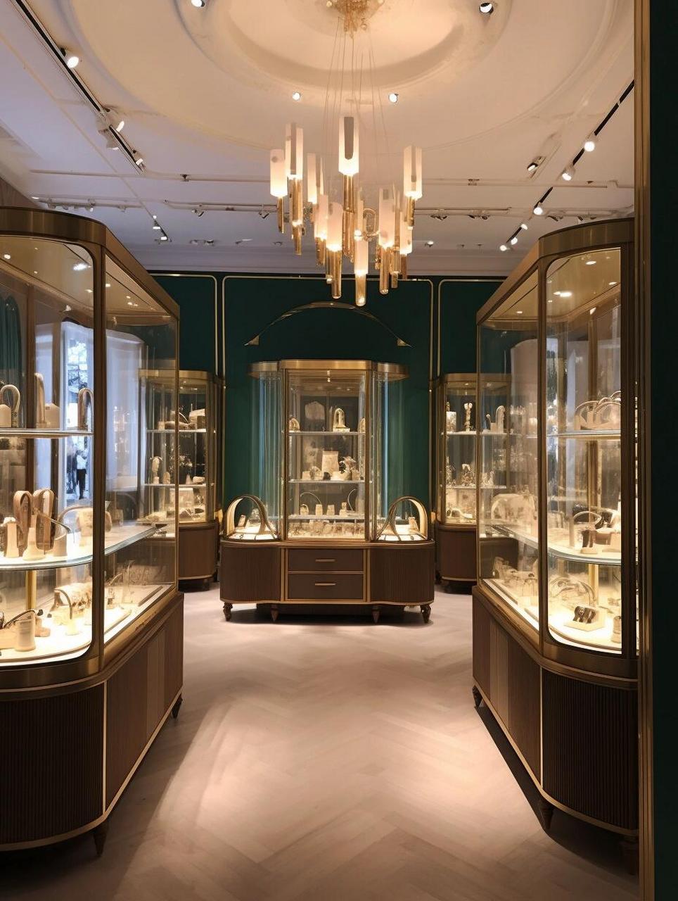 照明设计正是营造良好氛围的关键因素7399很多珠宝店不断革