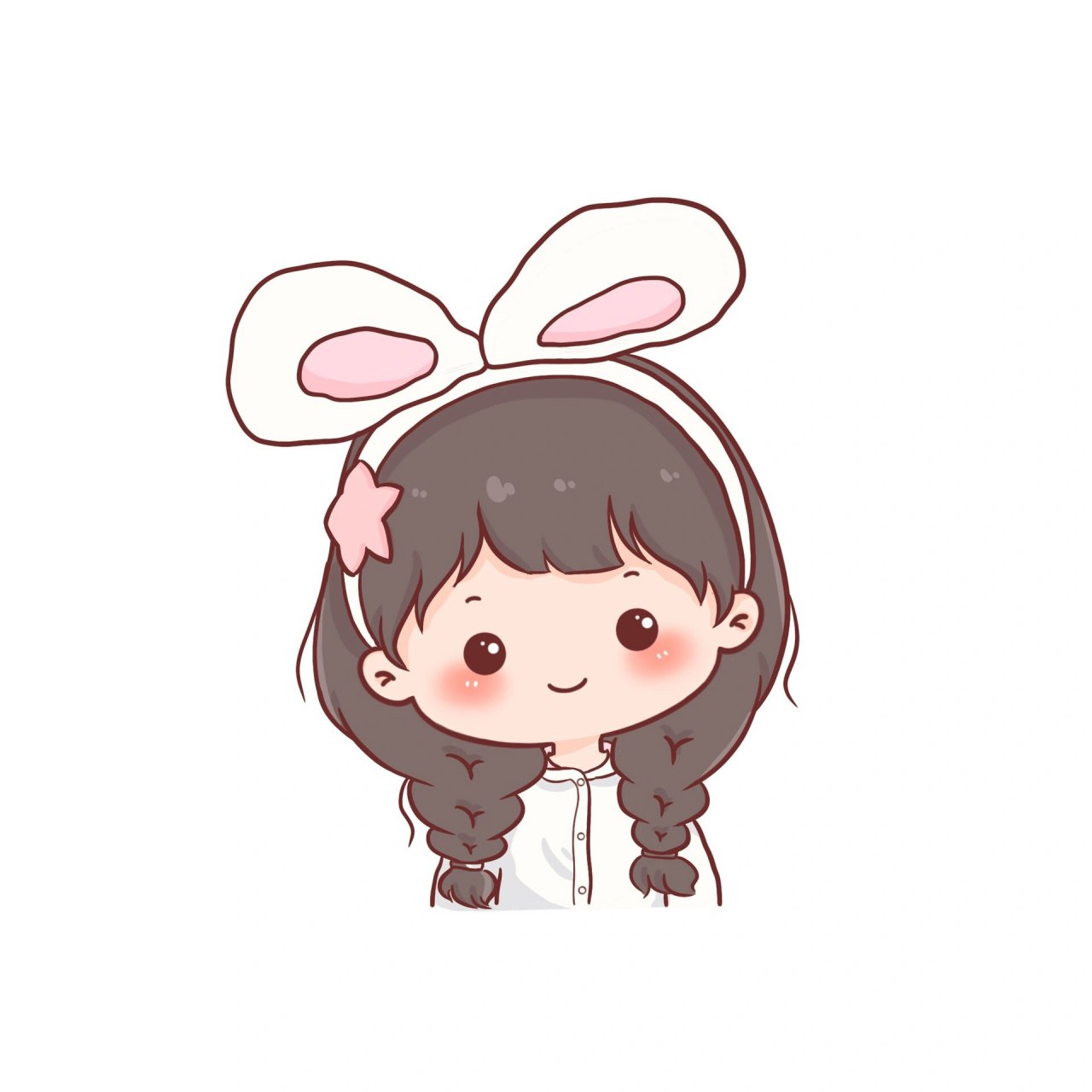 q版可爱女生头像/情头 男生版前面都发过噢