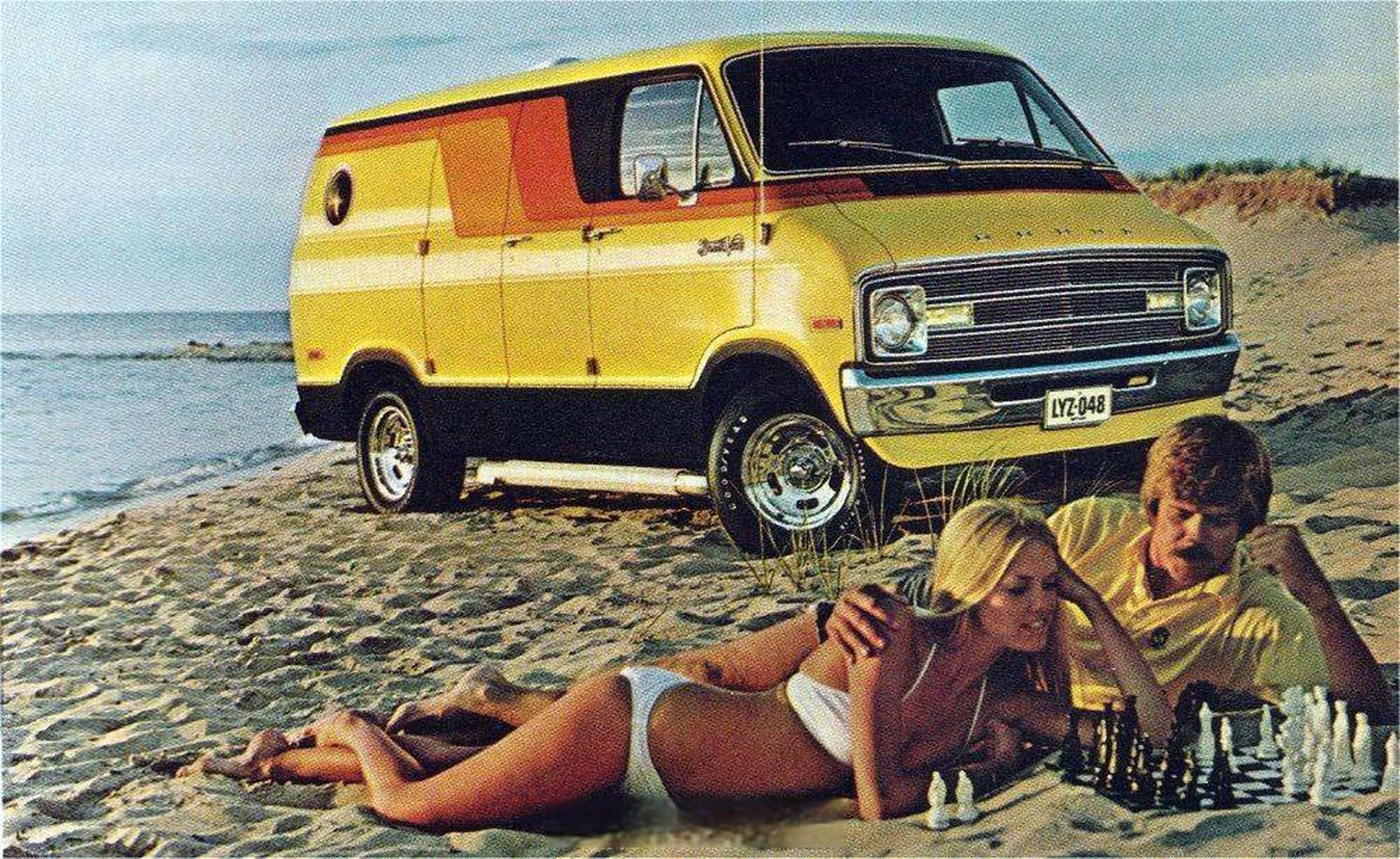 一组70年代老图片,现在知道van为啥有引力了吧?