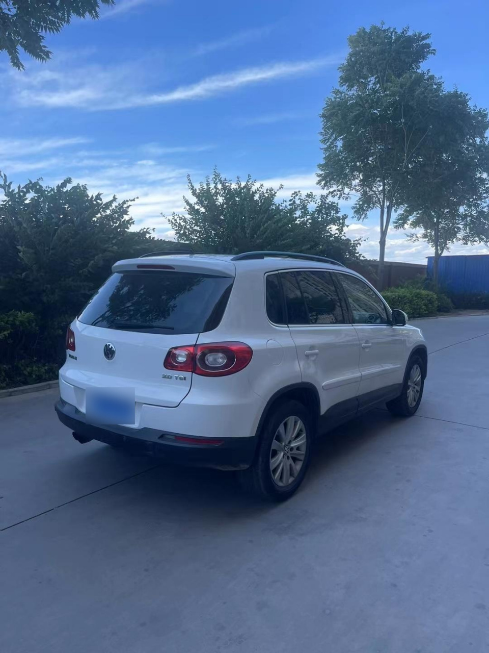 新到10年大众途威 纯进口2.