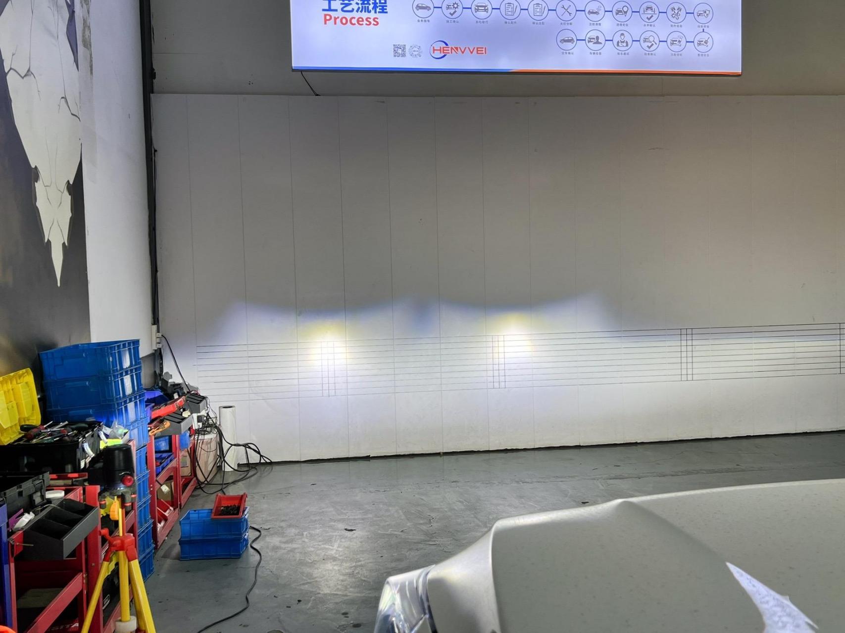 哈弗m6搞一套最近火爆的欧司朗御天虎苏州改灯