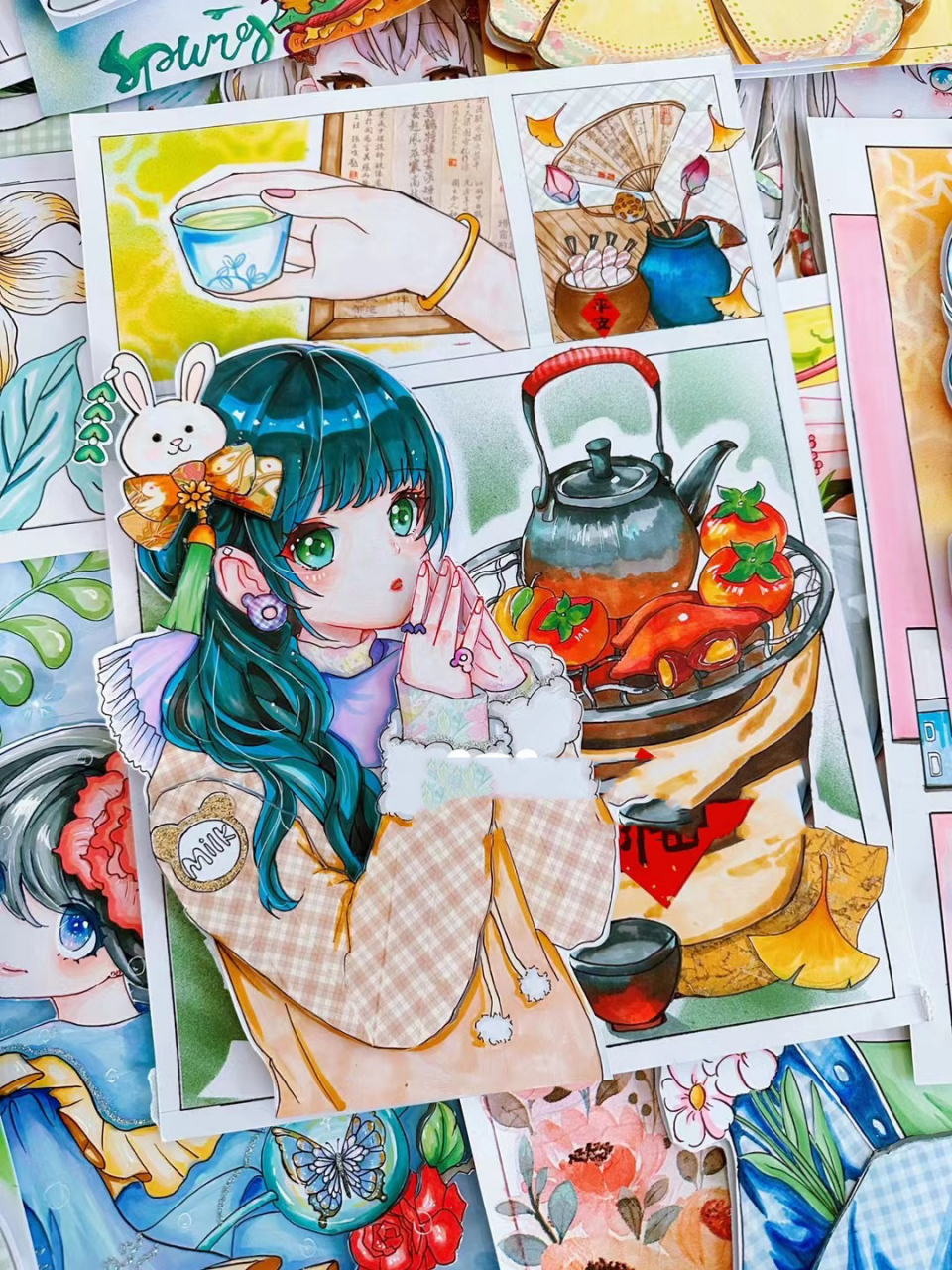 分享一组动漫人物分镜设计