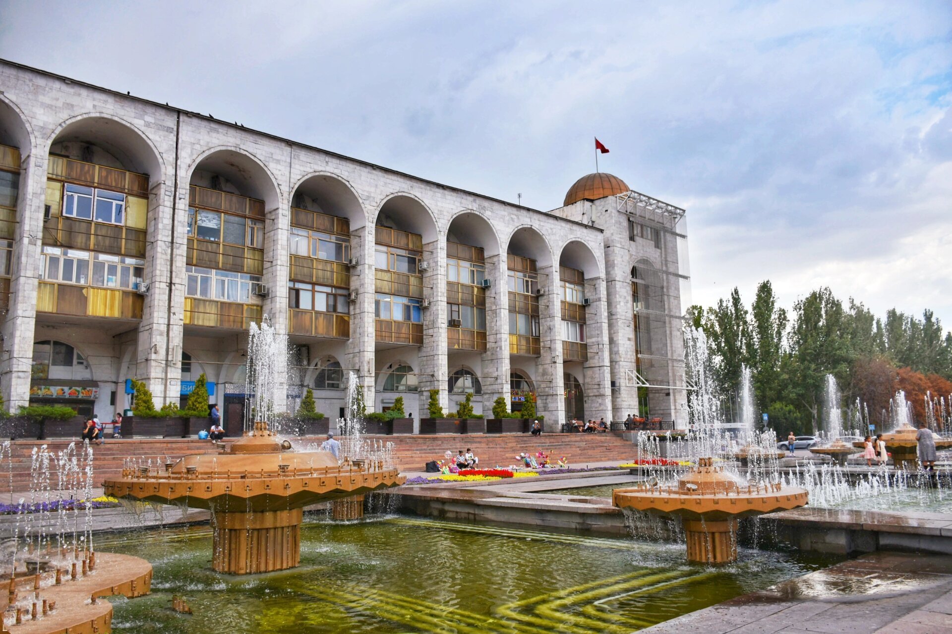 【吉尔吉斯斯坦9692】比什凯克 bishkek 应该是中亚地区苏联风格