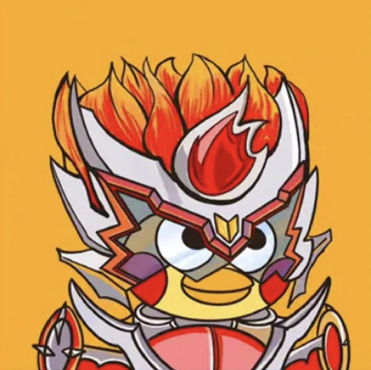 【铠甲勇士ikun头像】 披金成王,伴鸡远航