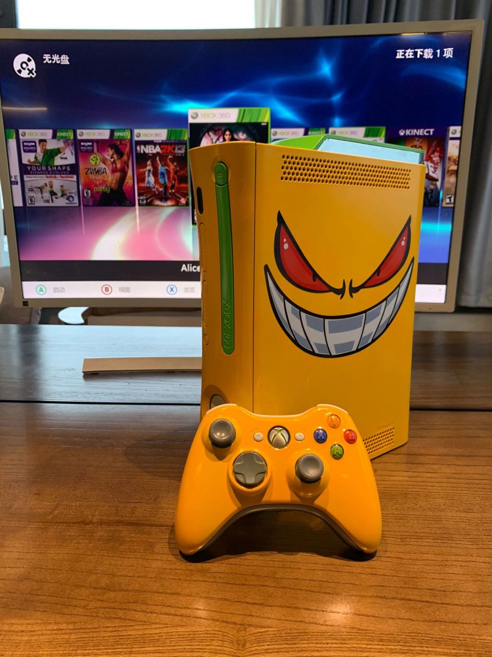 xbox360游戏机重温青春感觉太棒了!