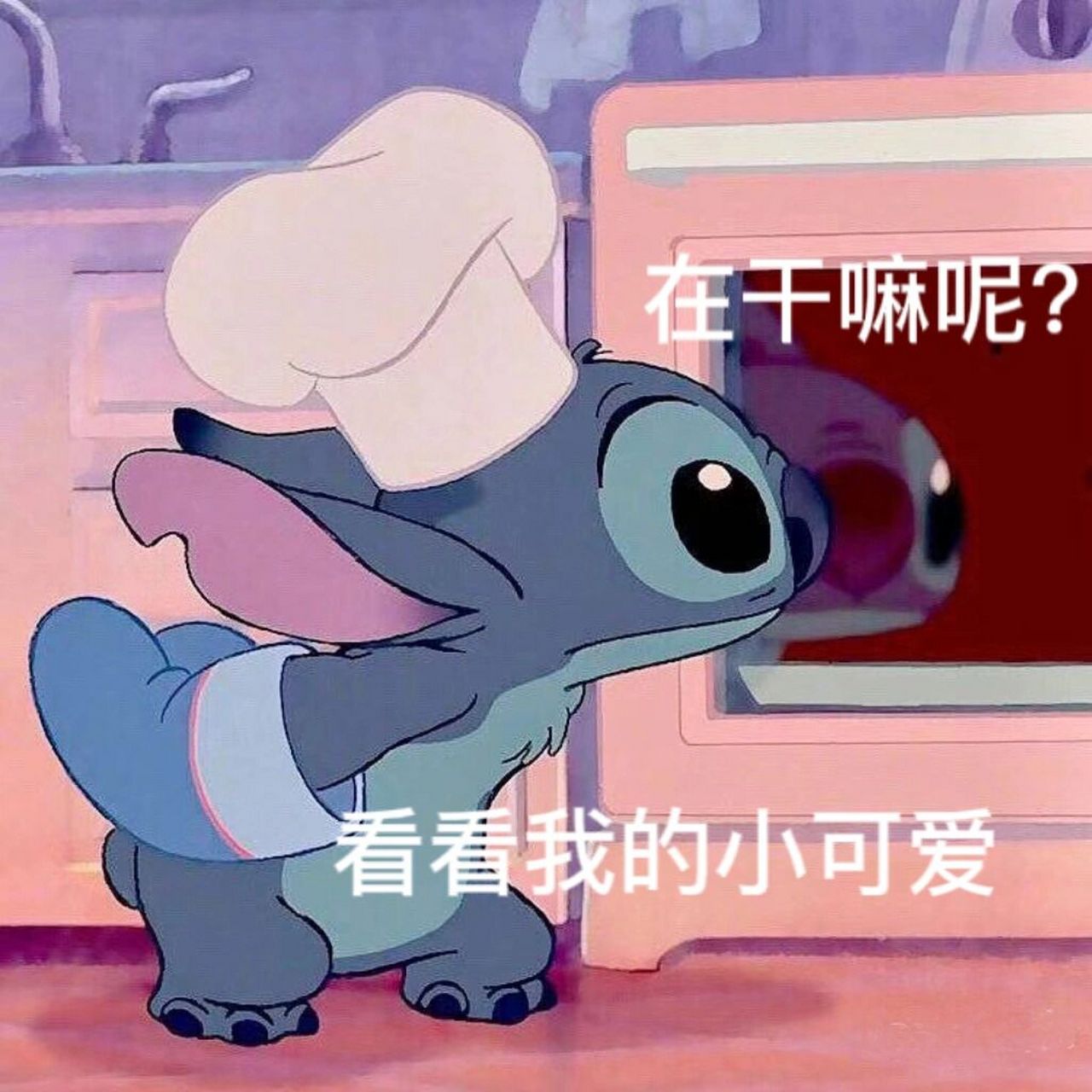 史迪仔表情包1 可爱迪仔谁不喜欢啊