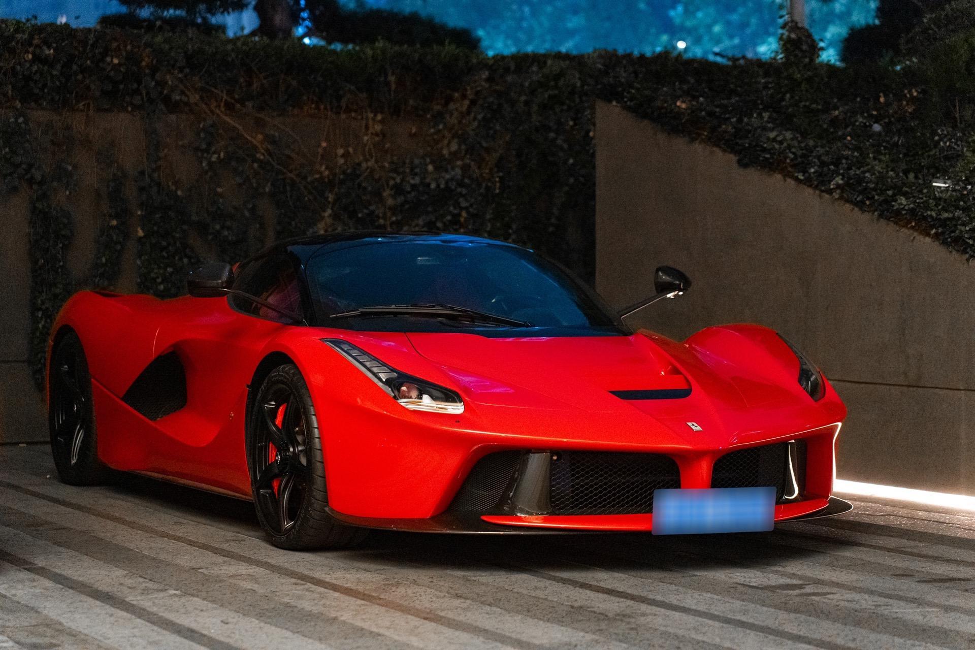 南京拍车 法拉利 拉法.