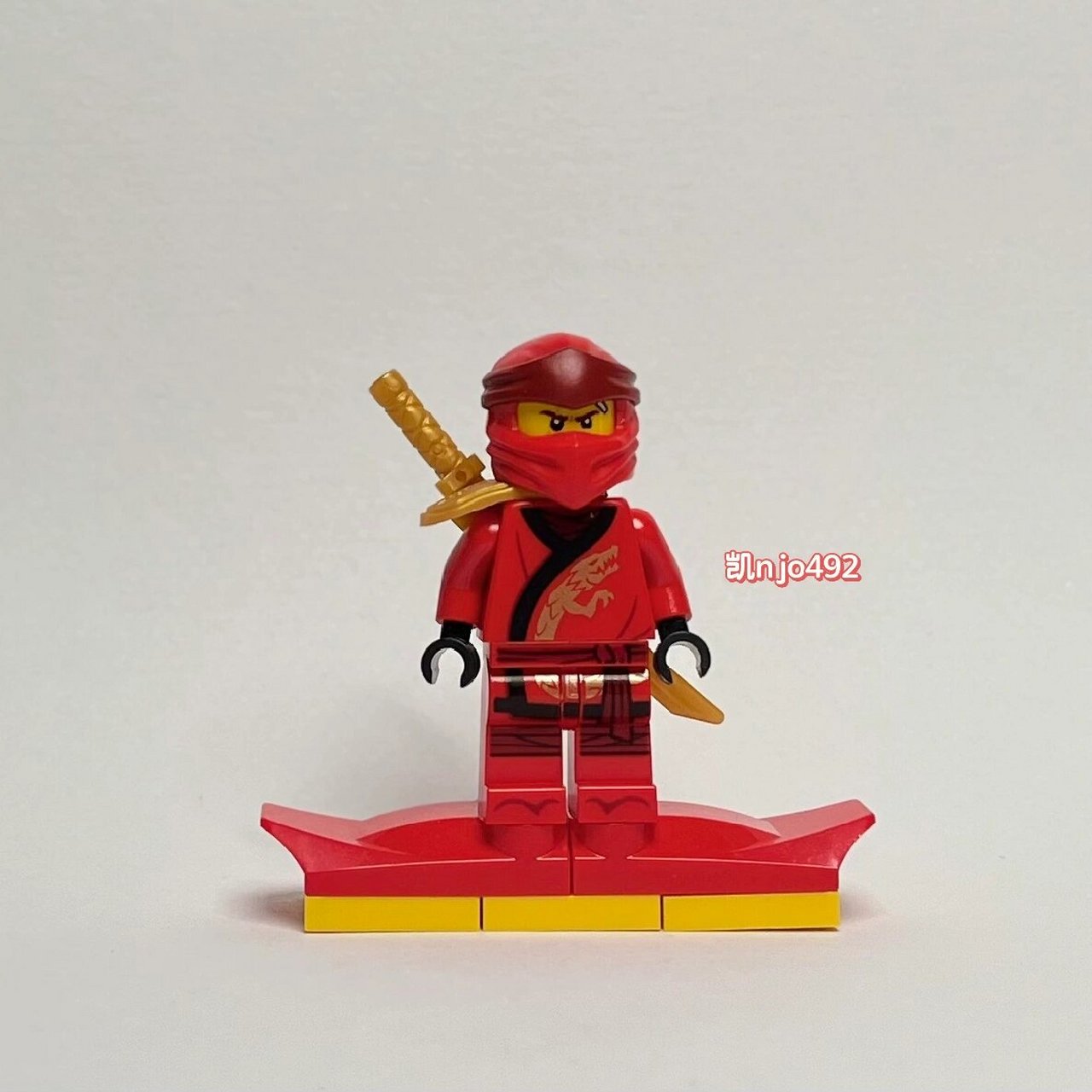 乐高幻影忍者系列|第十季新龙服忍者主角团 妮雅njo491 杰njo489 凯n