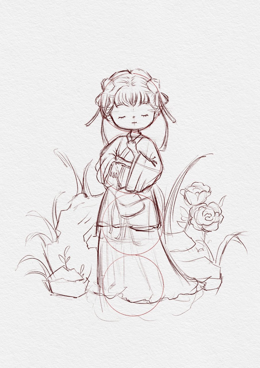 古风q版全身