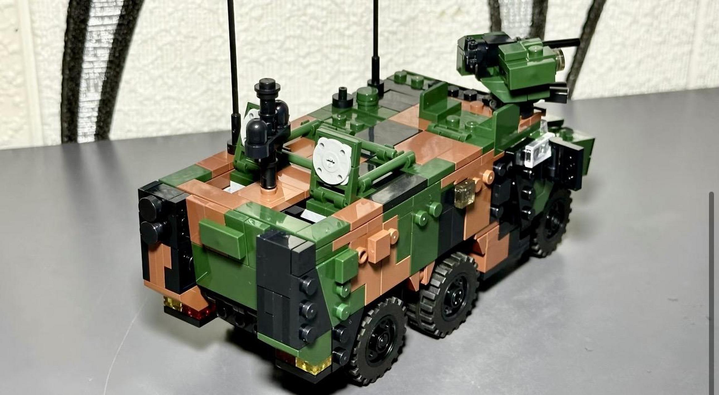 法军新型装甲车—vbmr,该车又名"狮鹫"或"格里芬"装甲车,作为法国陆军