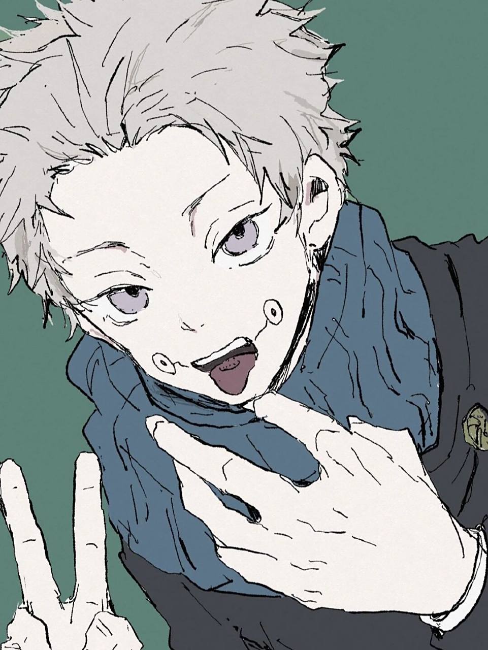 咒术回战头像分享狗卷棘,动漫头像必备 祝我们都能在鸡零狗碎里找到