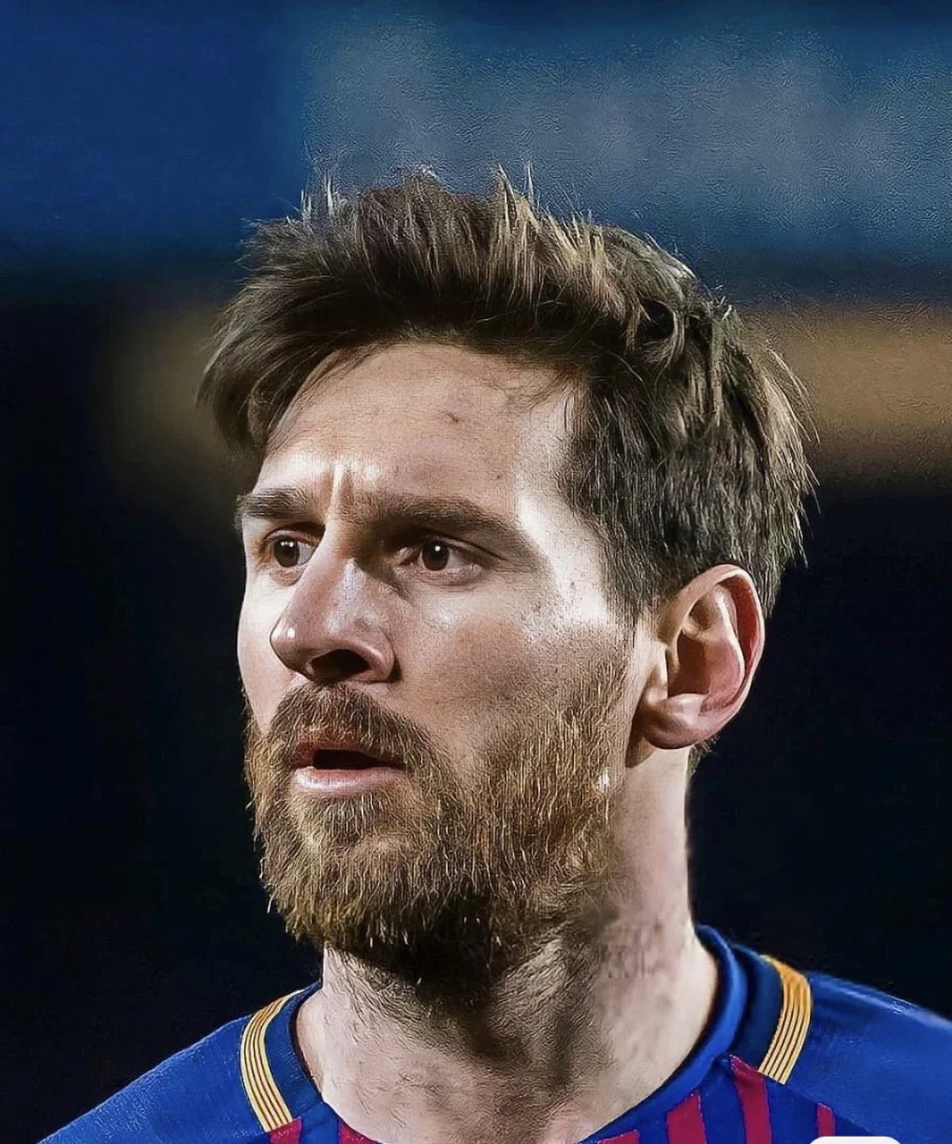 素描头像篇之球王梅西