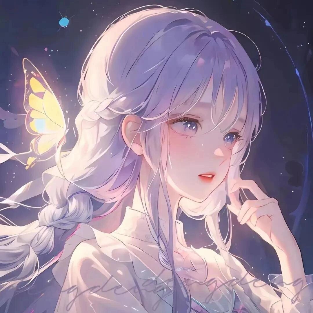 动漫女生头像,梦幻仙气