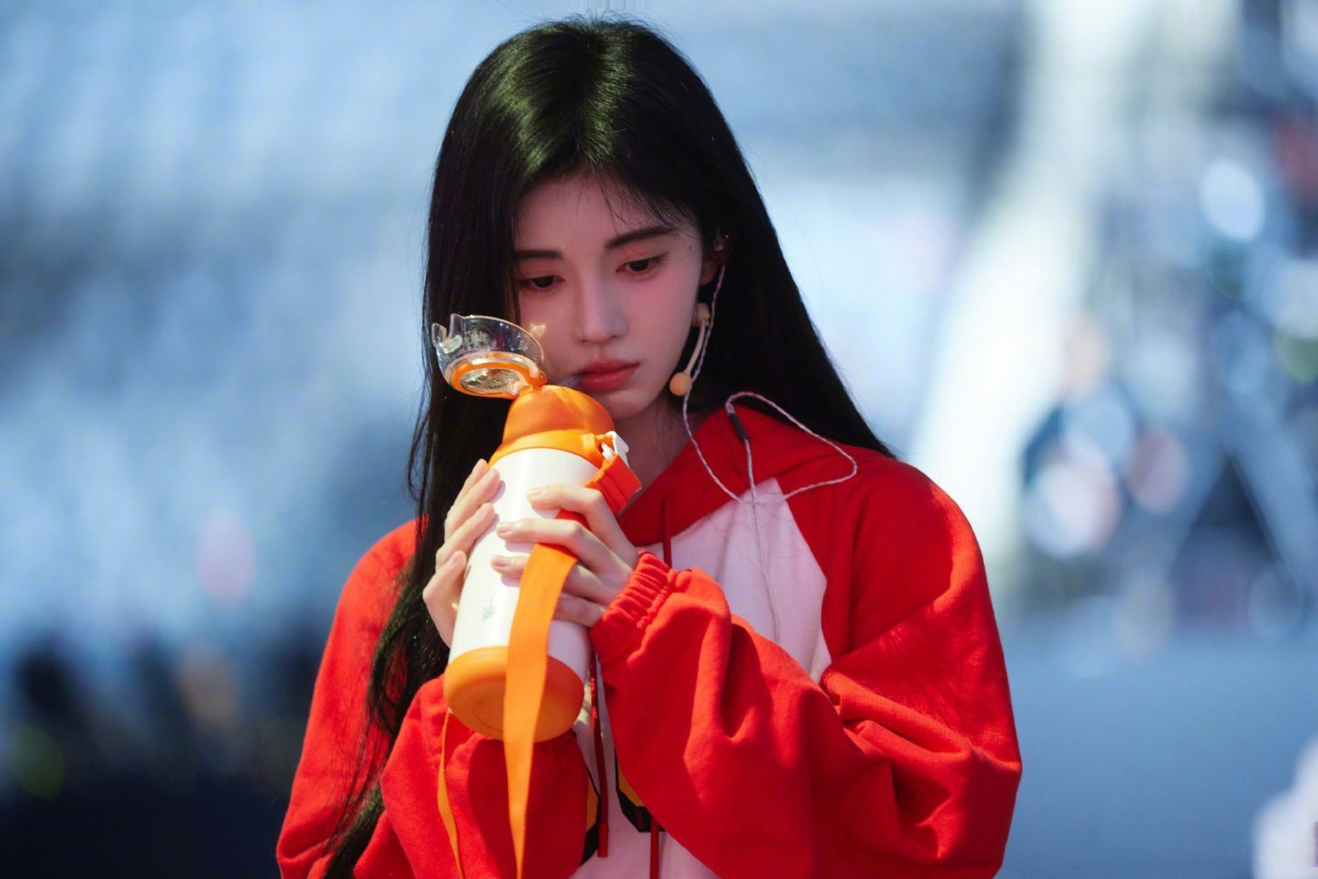 鞠婧祎彩排#花絮照来啦!甜美可爱人人爱!