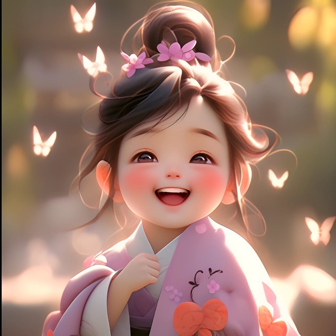 古风头像/笑对生活,愿余生一切安好