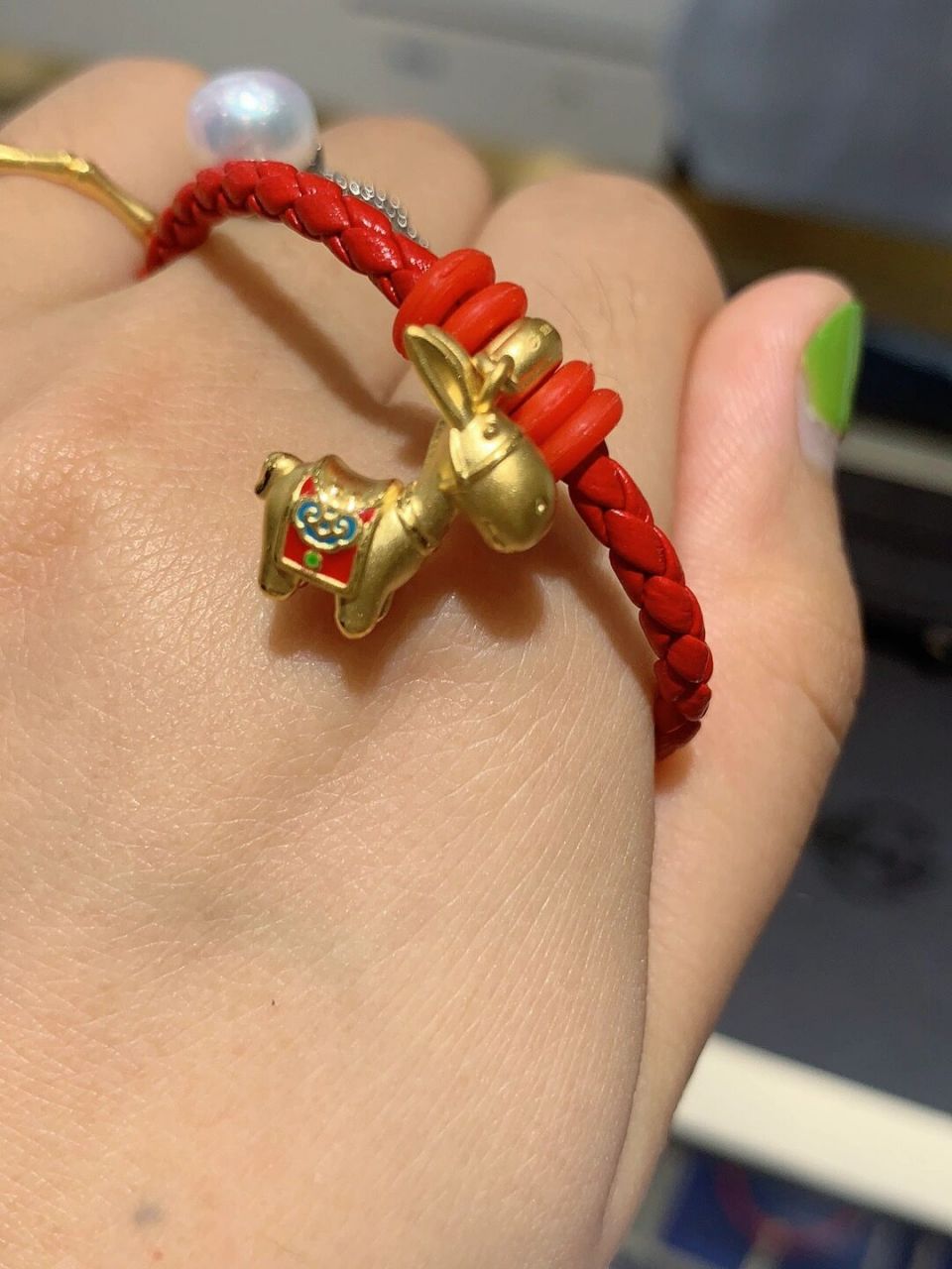 特别特:文昌帝君坐骑 菜百故宫联名系列 #黄金