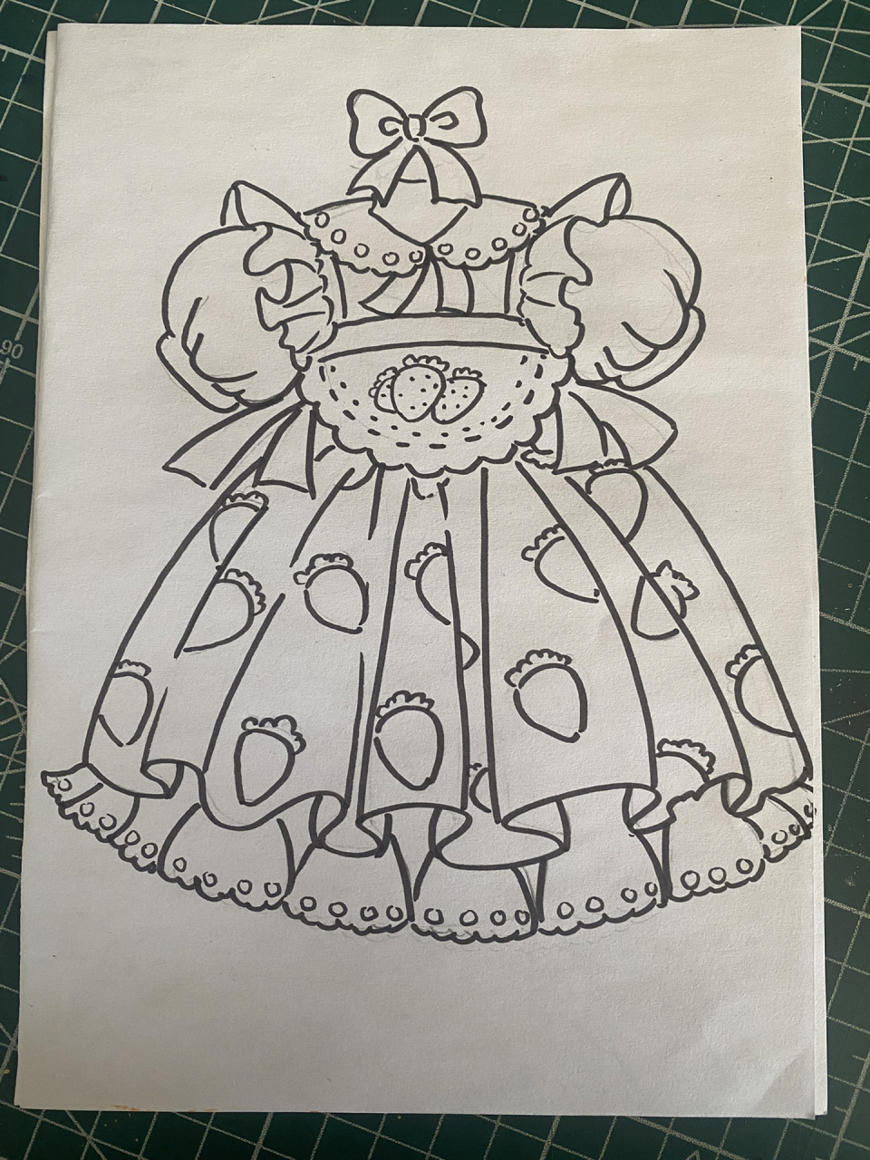 线稿私我哦 适合4-8岁小朋友上的服装设计课程,创意儿童画,设计自己的