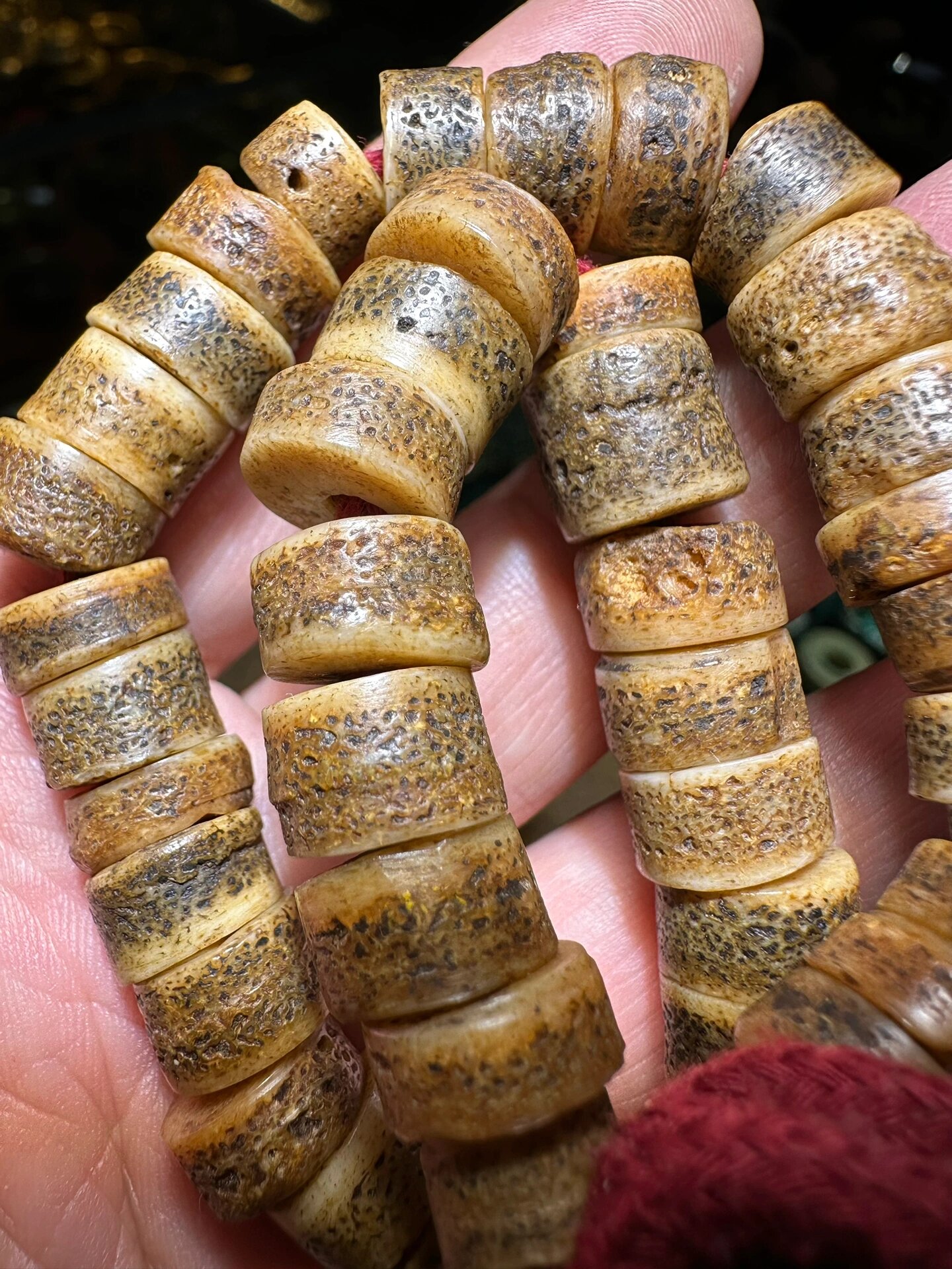 嘎巴拉,玛尼珠,尺寸11,44颗