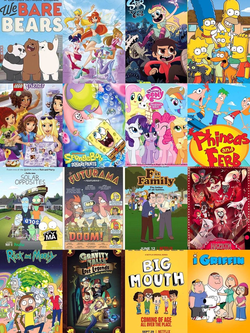 美漫! 喜欢的 和其中最喜欢的角色 我爱lisa simpson0000