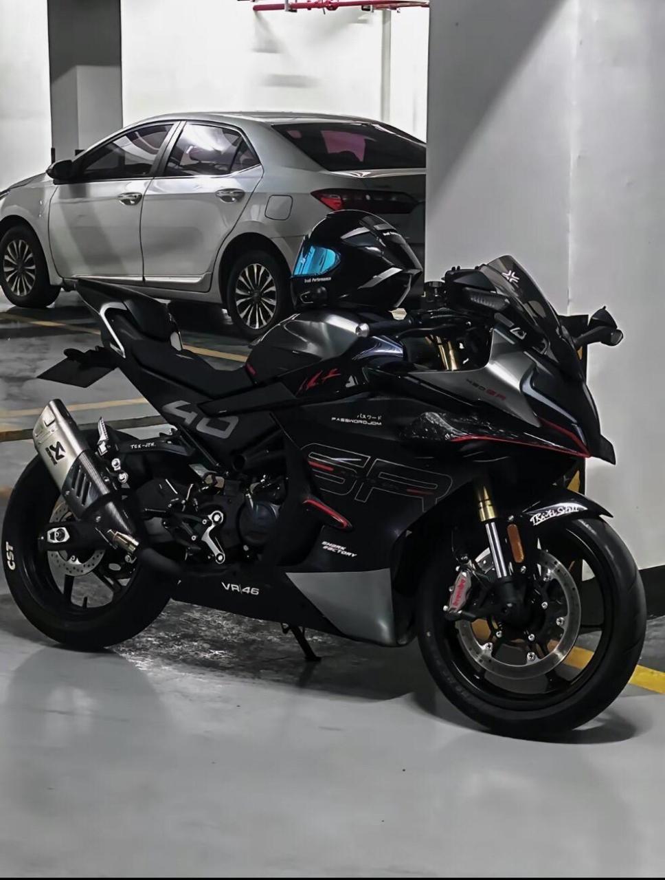 车头不饱满?先改个风挡#450sr #姿态 #赛600