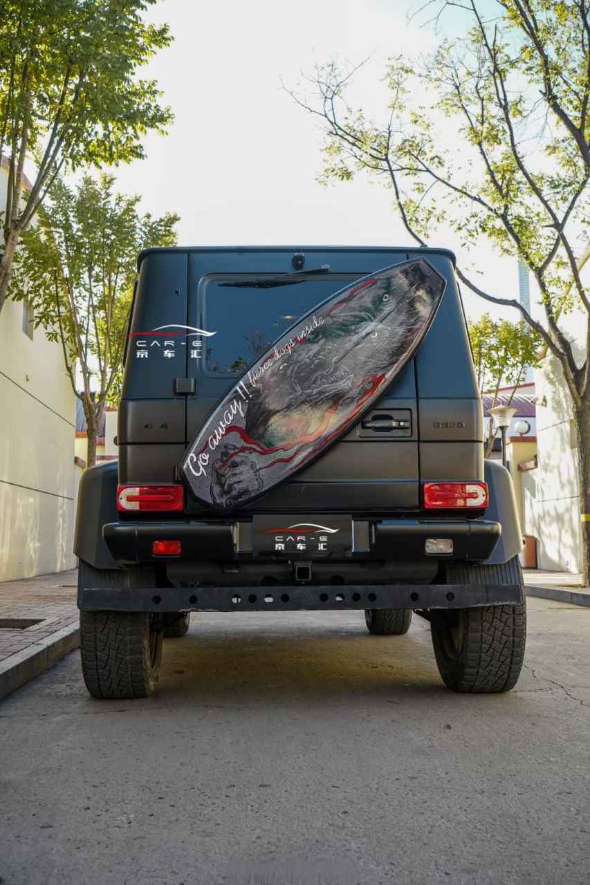 老款4x4升级新款大g内饰 大连屏 怀挡 空调面板, 一键启动 后排沙发床