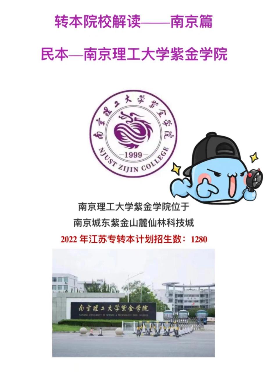 江苏专转本南京理工大学紫金学院解读!