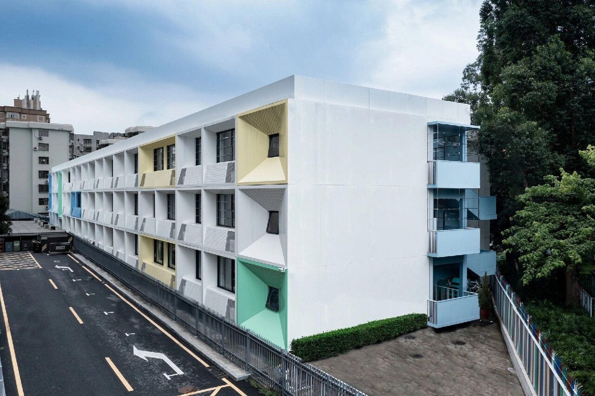 建筑摄影-深圳泰宁小学 项目:深圳泰宁小学 设计:广州图岸工作室 摄影