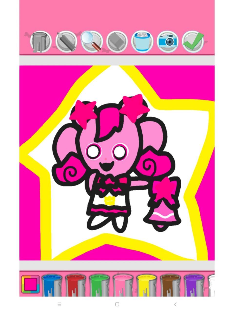 星之自创萌可1 星之爱心萌可:性别:女,道具:铃铛,属性:花,魔法:摇动