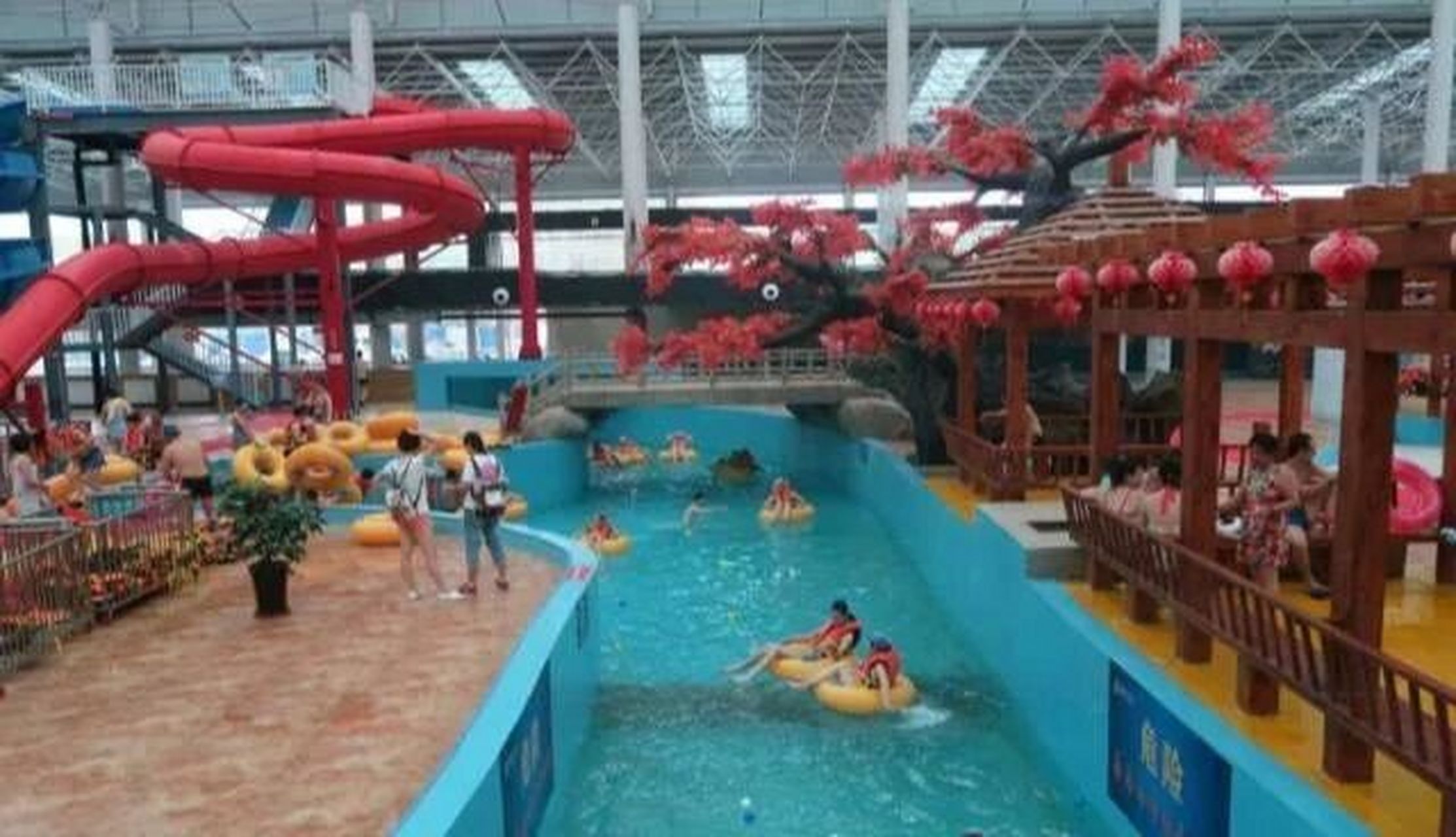 ⛳凤翔小灵山水世界|💥69.9两大两小 🌊 小灵山温泉水世界!