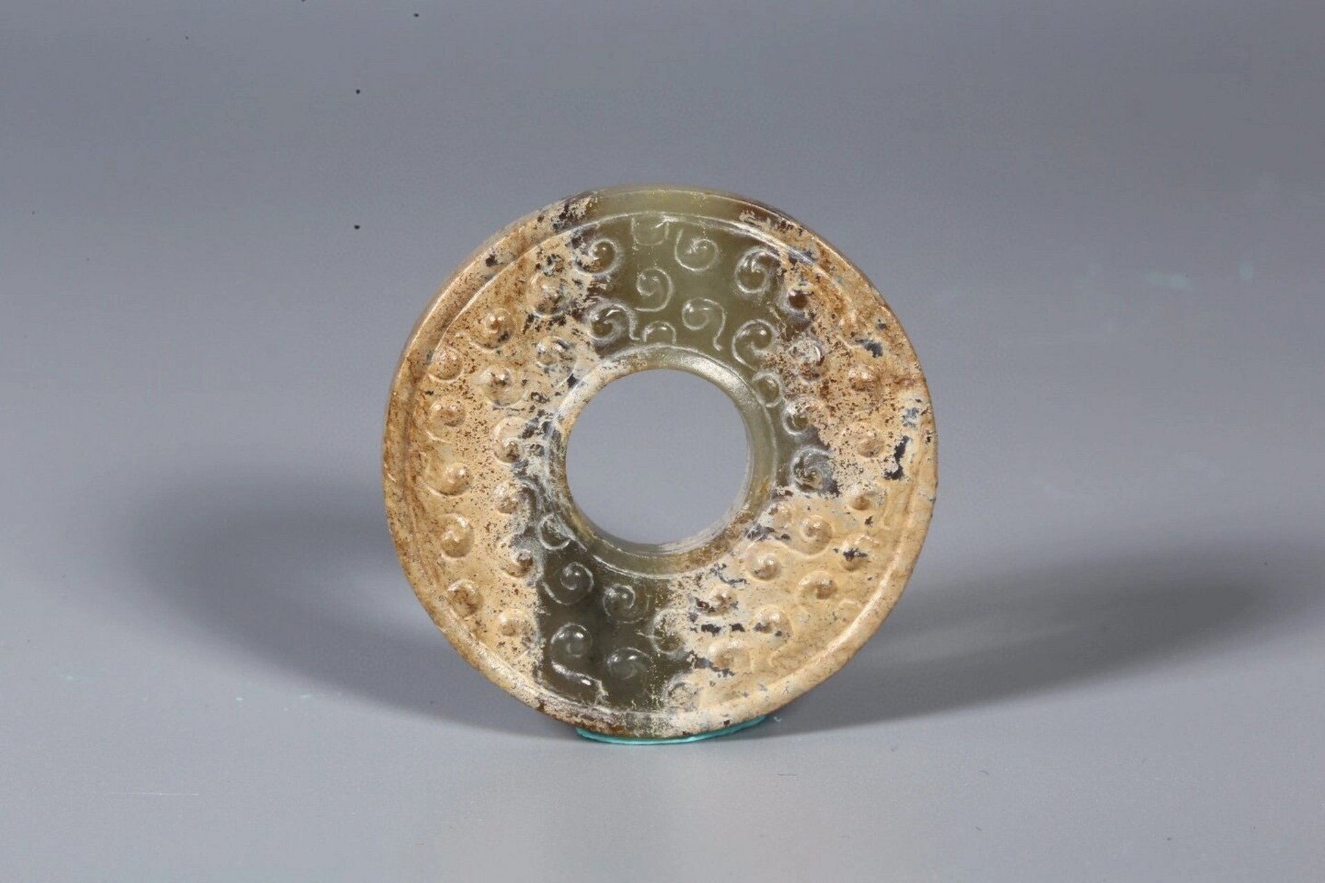 高古玉谷纹玉璧