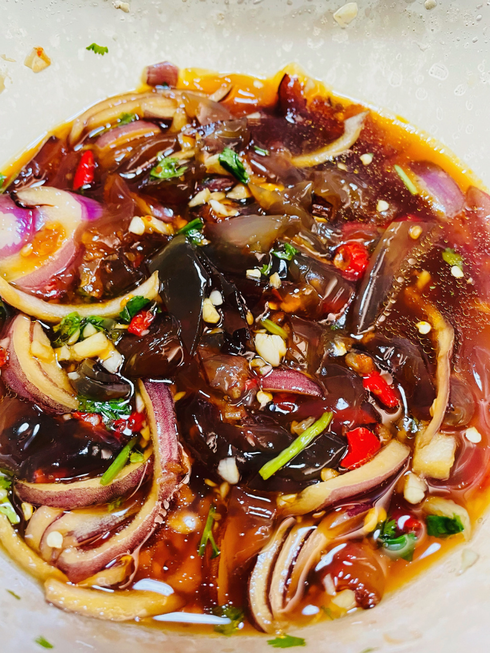 夏日清凉小菜 —凉拌海蜇皮做法 凉拌水蜇呲溜呲溜的 真的不要太好吃!