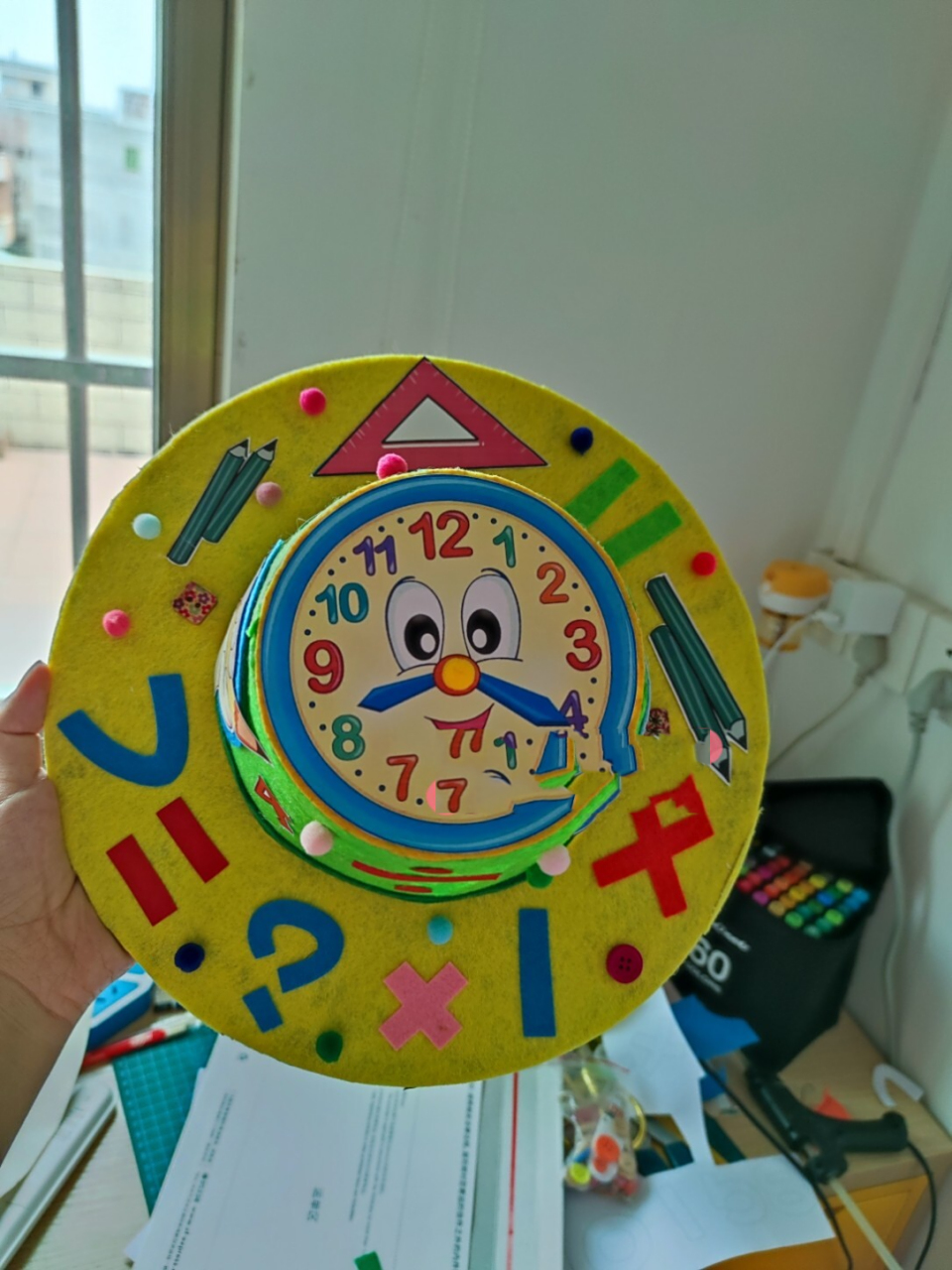 数学手工帽子 变废为宝,数学帽,手工帽,不织布,无纺布