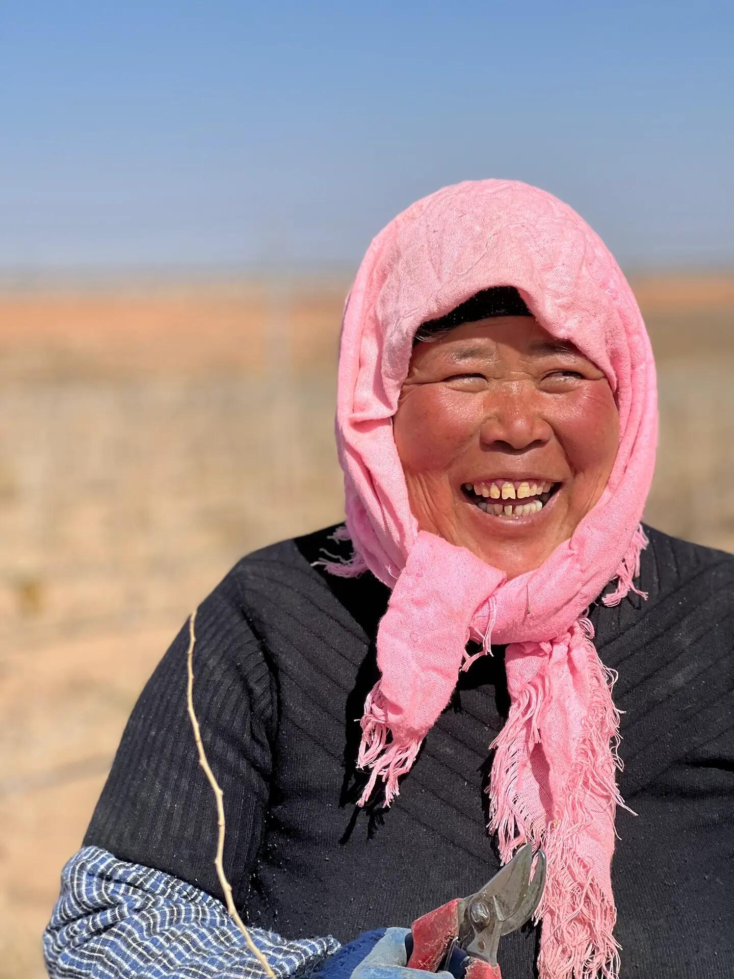 人物特写摄影 劳动的女性 别样美