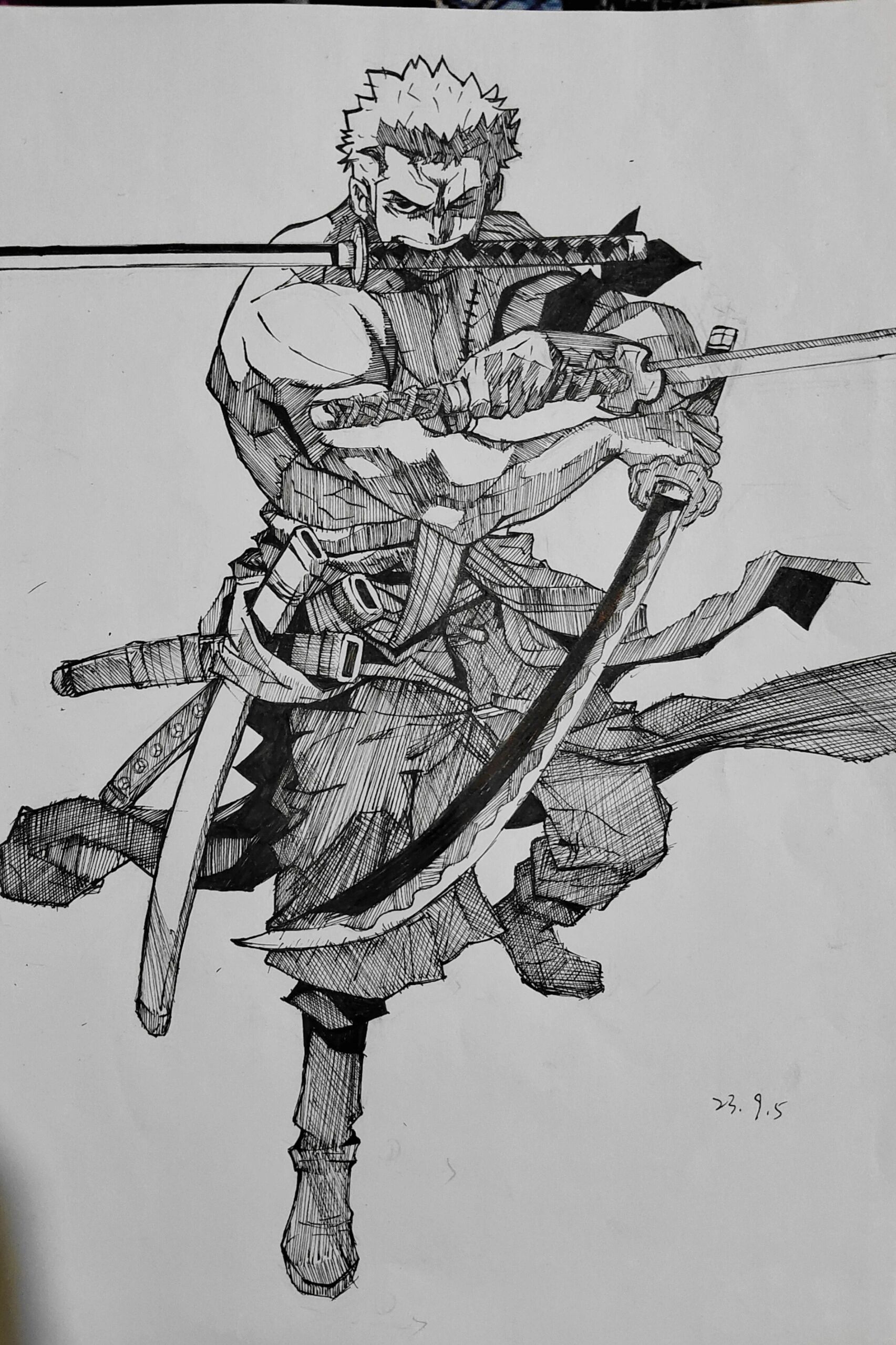 索隆:三刀流!